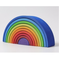 Arc en ciel en silicone à empiler